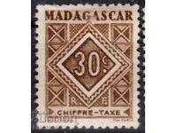 Γαλλία/Μαδαγασκάρη-1947-For Surcharge-Number,MLH