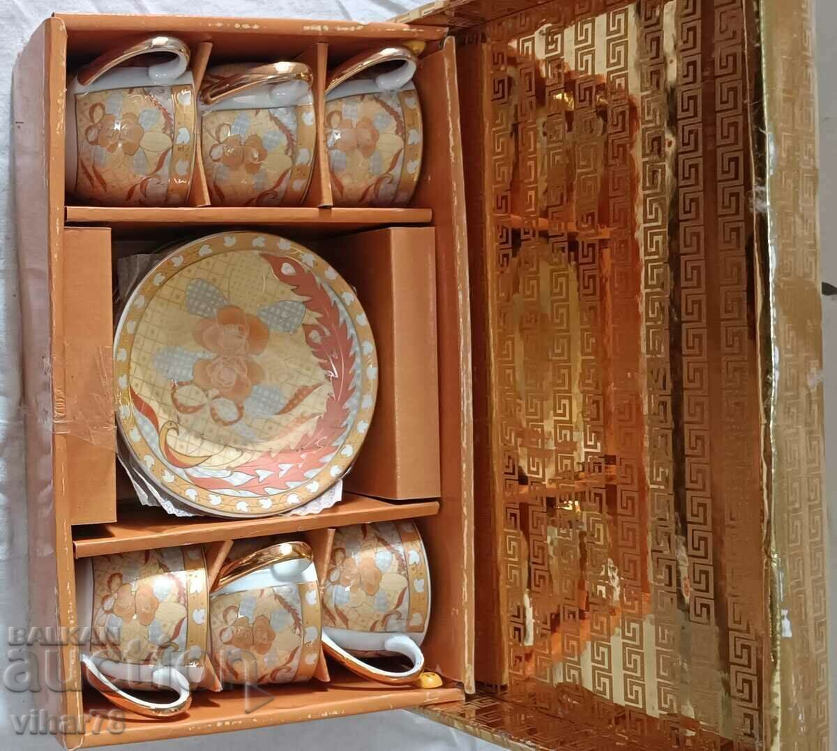 porcelain cups 6 pcs. - 6 pcs. saucers - coffee service with price 129.99 BGN | € 66.46 porcelain cups 6 pcs. - 6 pcs. saucers - coffee service with price 129.99 BGN | € 66.46