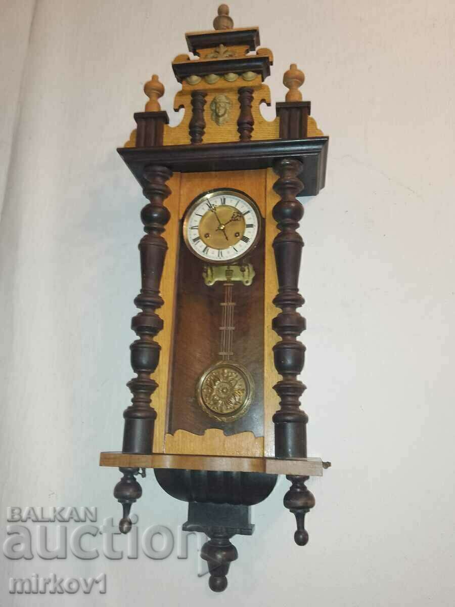 Antique German Hamburg-Americain Wall Clock Antique German Hamburg-Americain Wall Clock