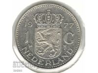 Netherlands-1 Gulden-1977-KM# 184a-Juliana