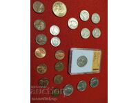 22 pcs. coins America + MS 70