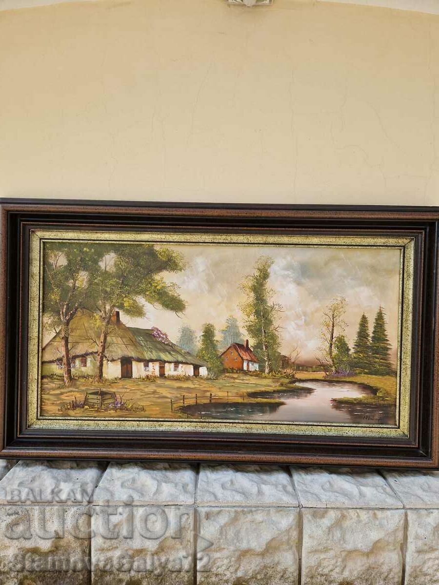 Licitație O pictură mare olandeză antică Licitație O pictură mare olandeză antică