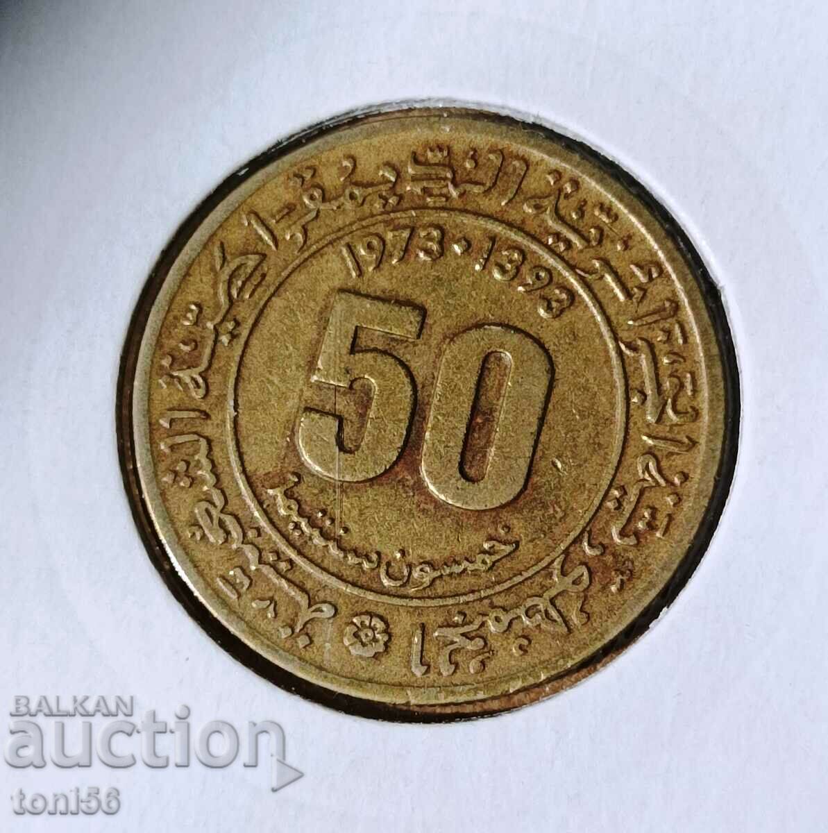 Algeria 50 centimes 1973