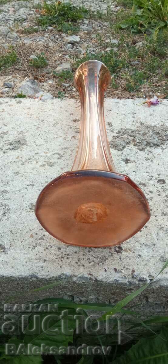 Tall vase of colored glass - 5 Tall vase of colored glass - 5