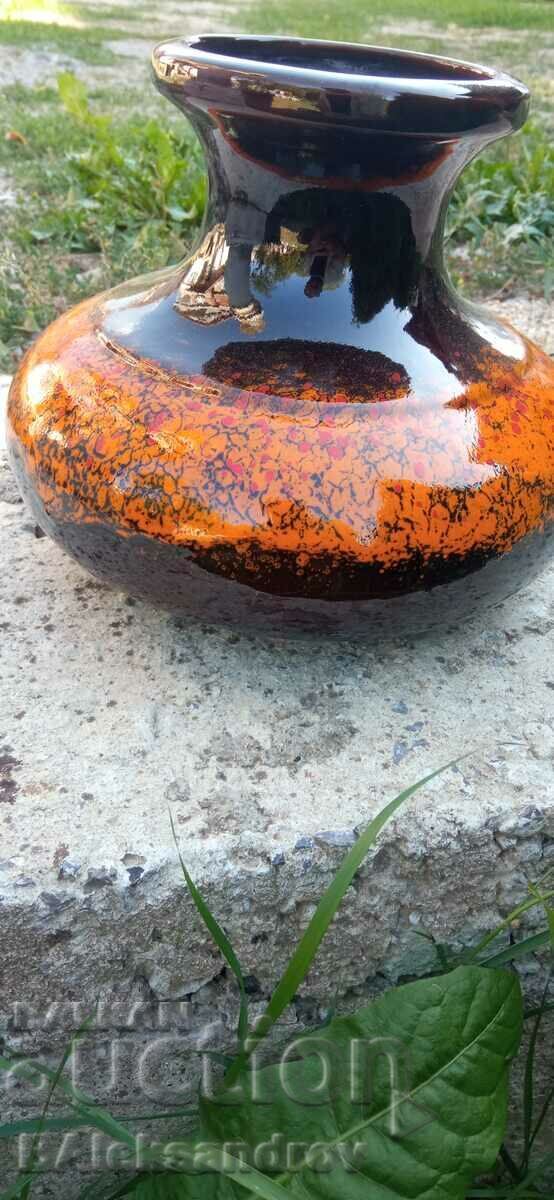 A beautiful ceramic vase