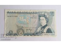 5 pounds 1971 Great Britain Queen Elizabeth II England