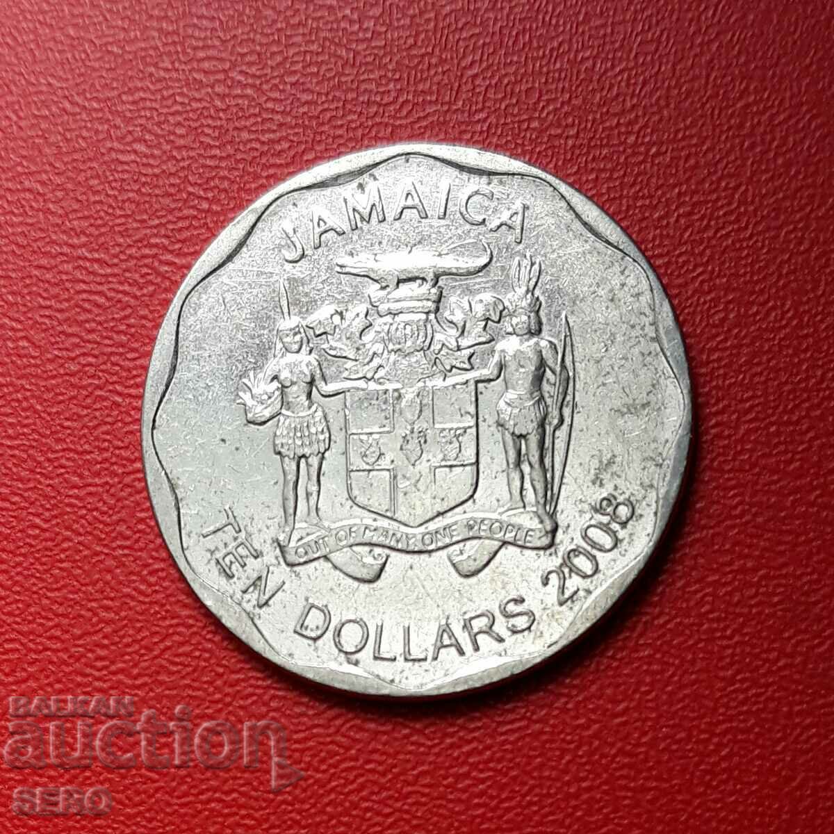 Island of Jamaica-10 dollars 2008