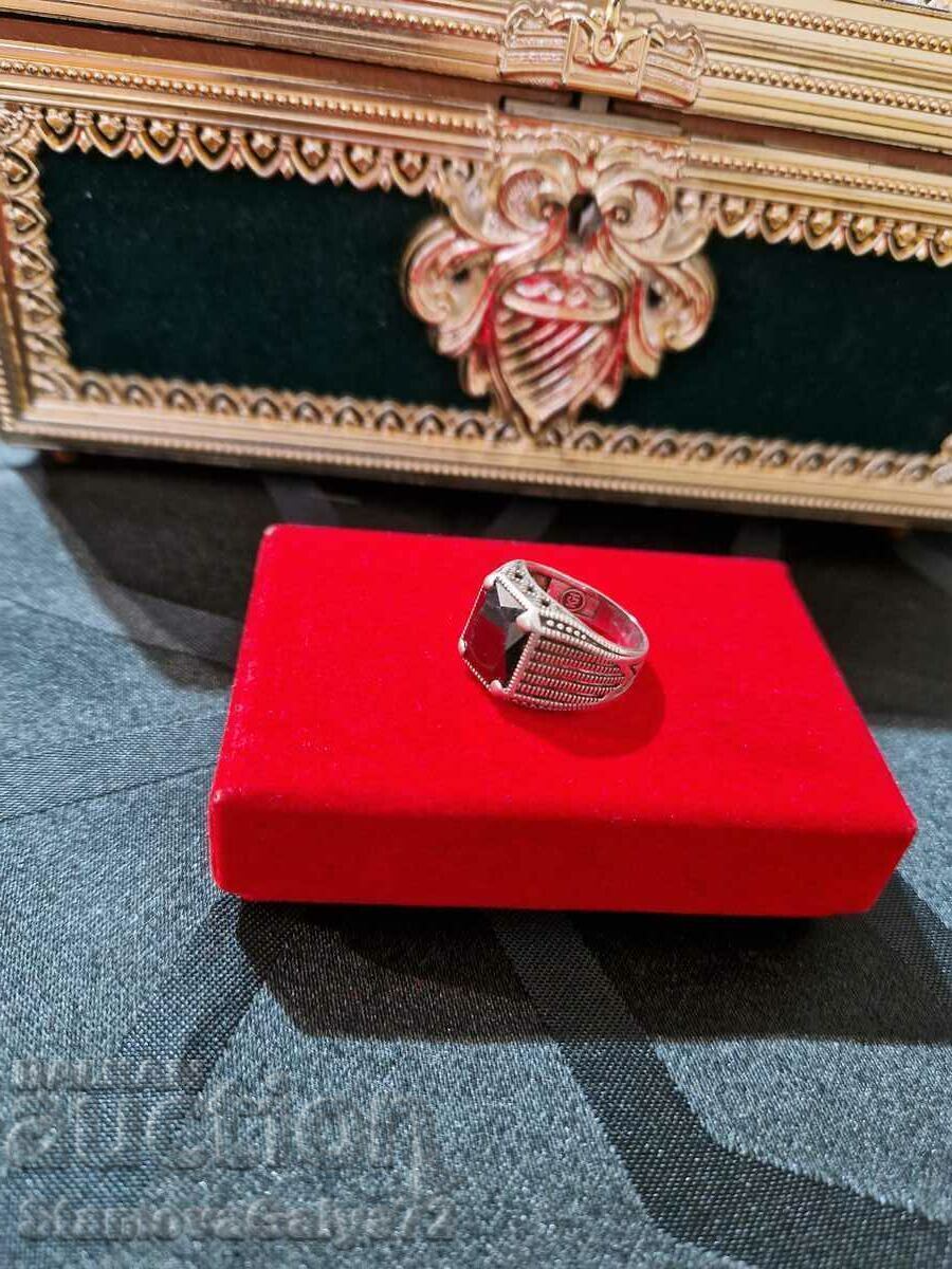 A lovely antique silver ring A lovely antique silver ring