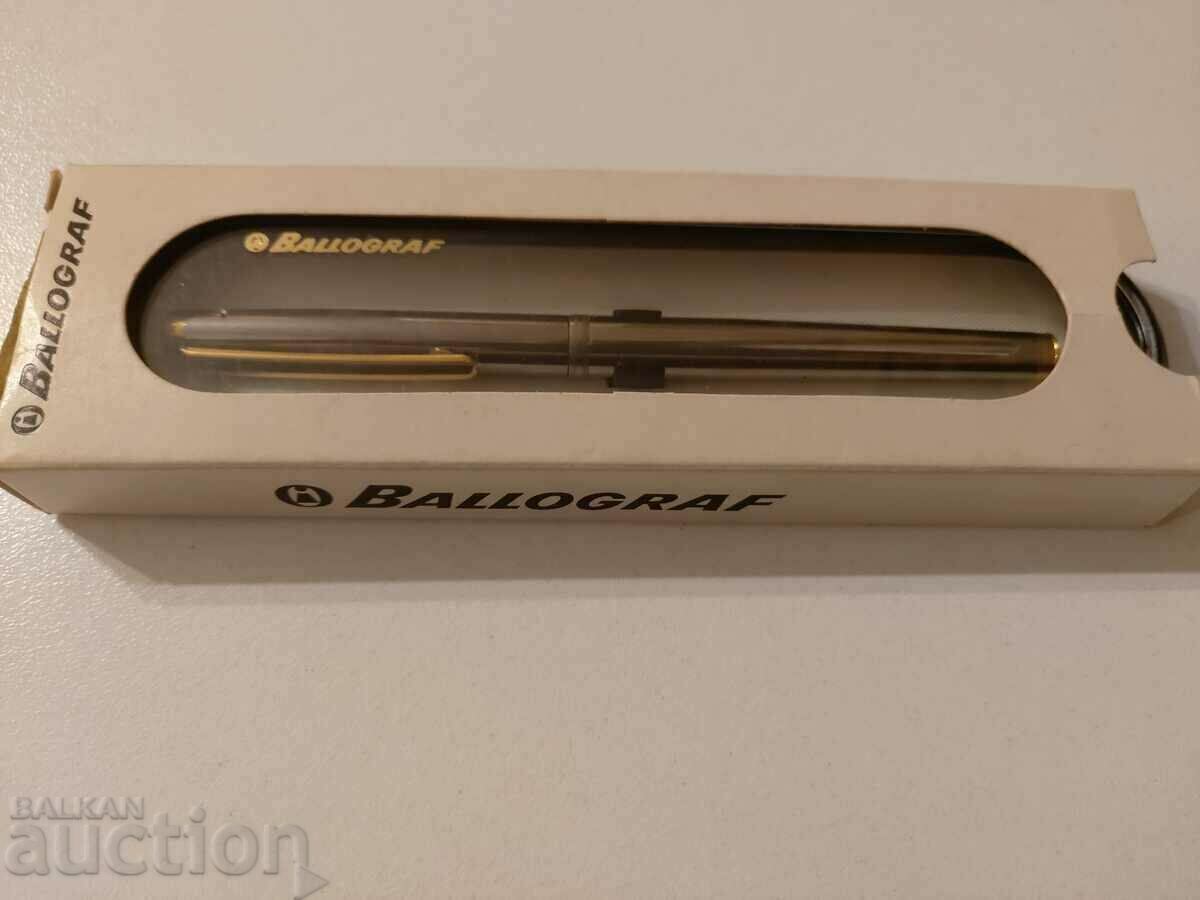 Ballograf pen advertising BGA Balkan aviation with price 35.00 BGN | € 17.90 Ballograf pen advertising BGA Balkan aviation with price 35.00 BGN | € 17.90