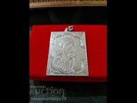 A wonderful antique silver locket