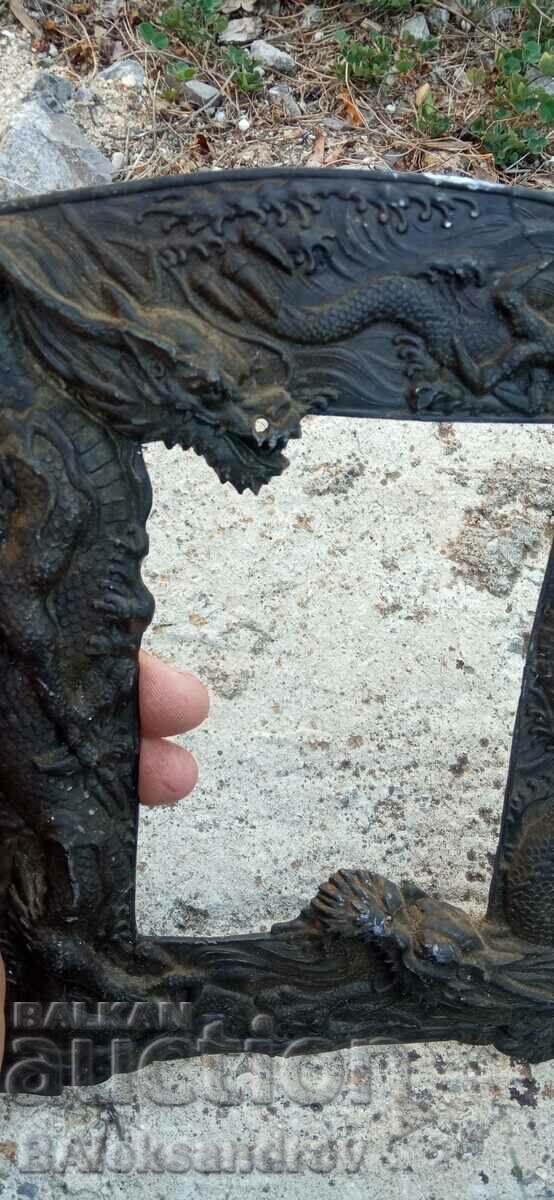 Δημοπρασία Παλιά ιαπωνική μεταλλική κορνίζα Δημοπρασία Παλιά ιαπωνική μεταλλική κορνίζα