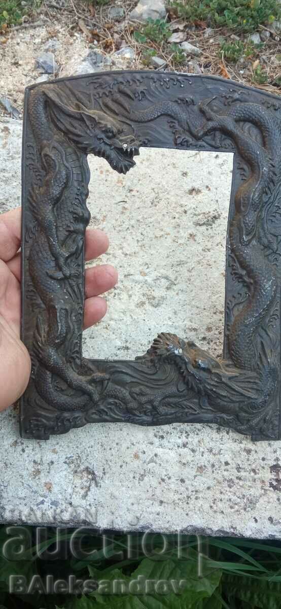 Παλιά ιαπωνική μεταλλική κορνίζα - 5 Παλιά ιαπωνική μεταλλική κορνίζα - 5