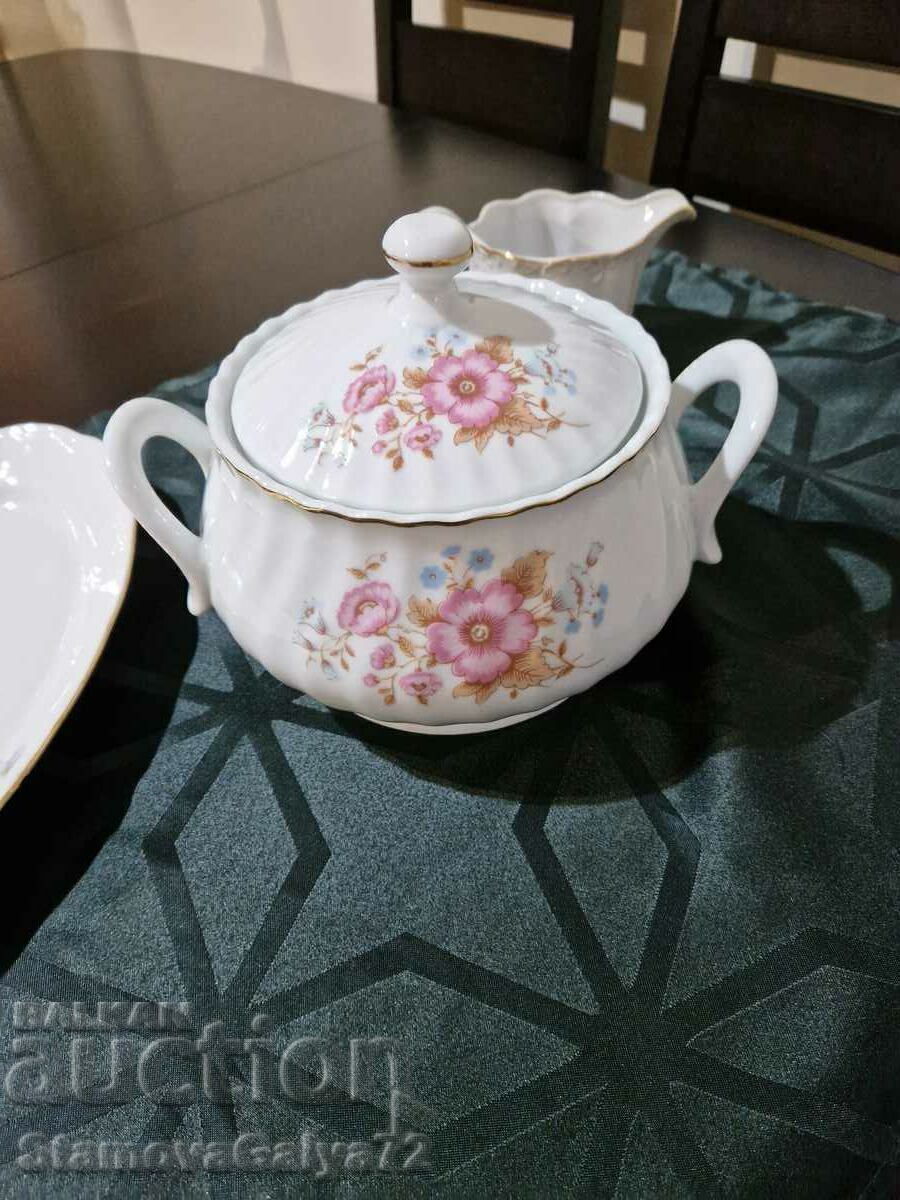 A beautiful antique Bulgarian porcelain soup bowl with price 58.00 BGN | € 29.65 A beautiful antique Bulgarian porcelain soup bowl with price 58.00 BGN | € 29.65