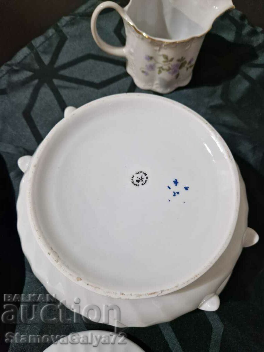 A beautiful antique Bulgarian porcelain soup bowl - 7 A beautiful antique Bulgarian porcelain soup bowl - 7