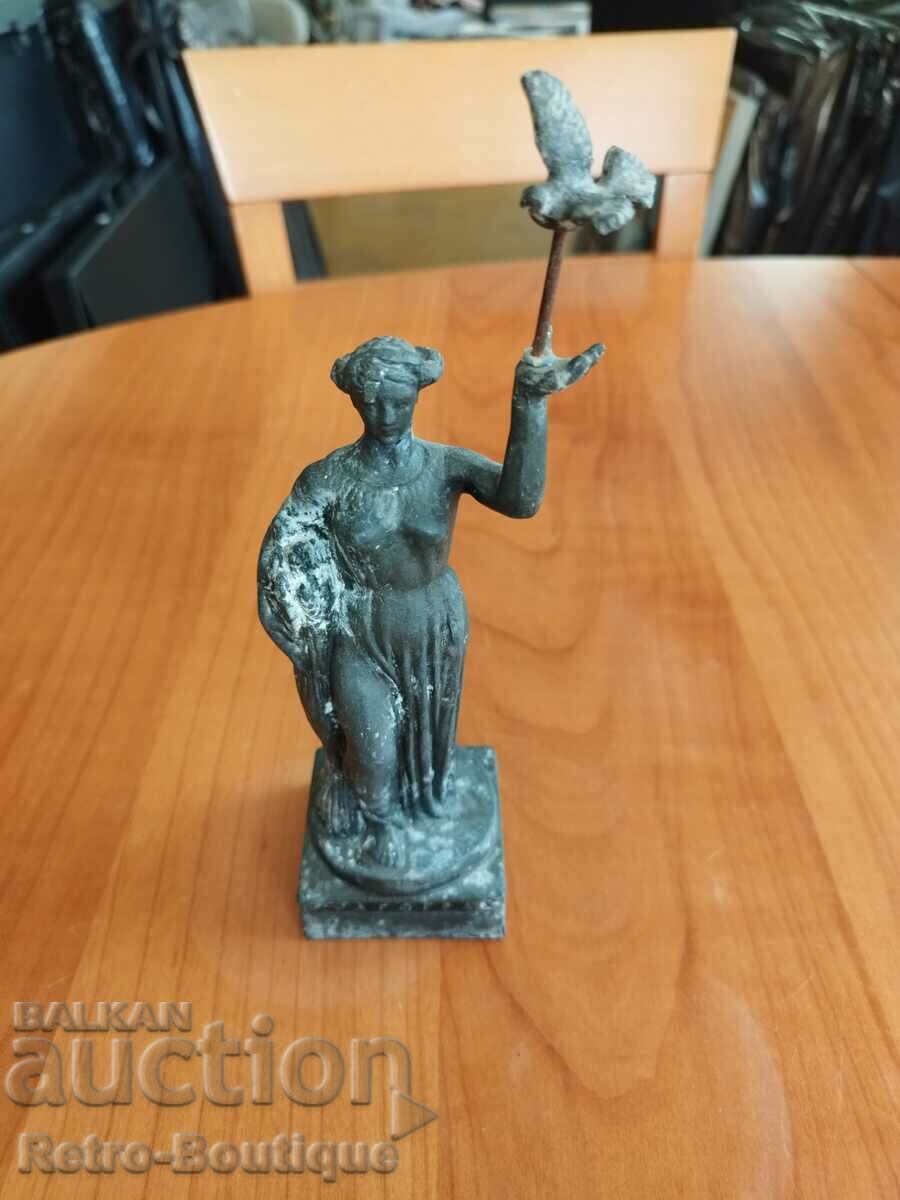 Old metal figure, Volgograd, USSR