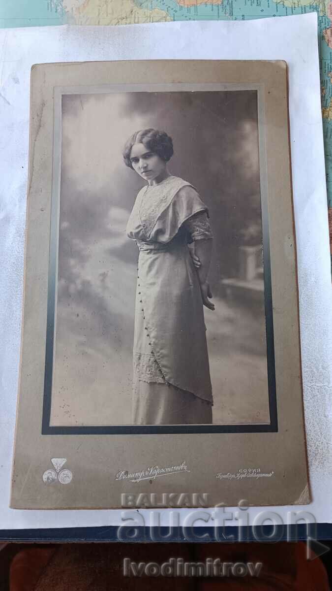 Photo Young girl Shumeni 1913 Carton