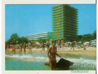 Card Bulgaria Varna Golden Sands Hotel "Moscow" 2*