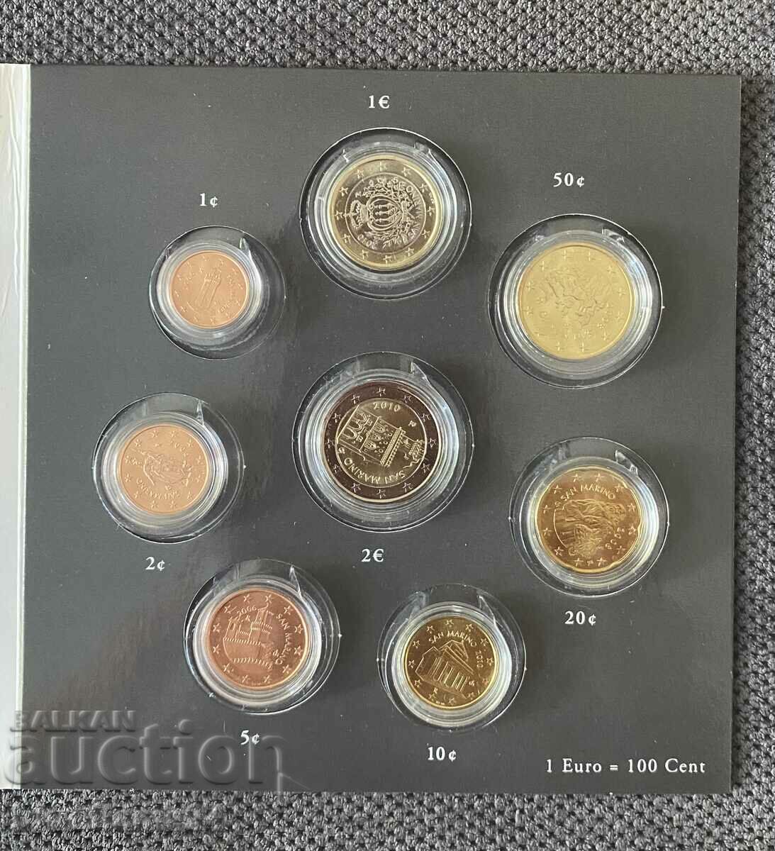 Παράδοση Σετ κερμάτων ευρώ + λίρες Αγίου Μαρίνου Παράδοση Σετ κερμάτων ευρώ + λίρες Αγίου Μαρίνου