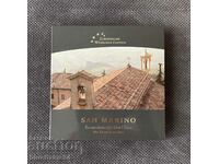 Set monede euro + lira San Marino