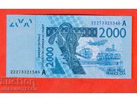 ΠΟΛΙΤΕΙΑ ΔΥΤΙΚΗΣ ΑΦΡΙΚΑΝΙΑΣ 2000 A COTE D' IVORY 2003 2022 UNC