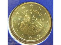 50 de cenți de euro San Marino 2002