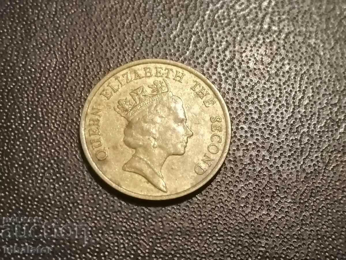 1985 10 cents Hong Kong