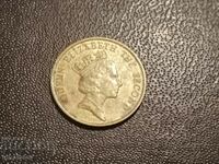 1985 10 cents Hong Kong