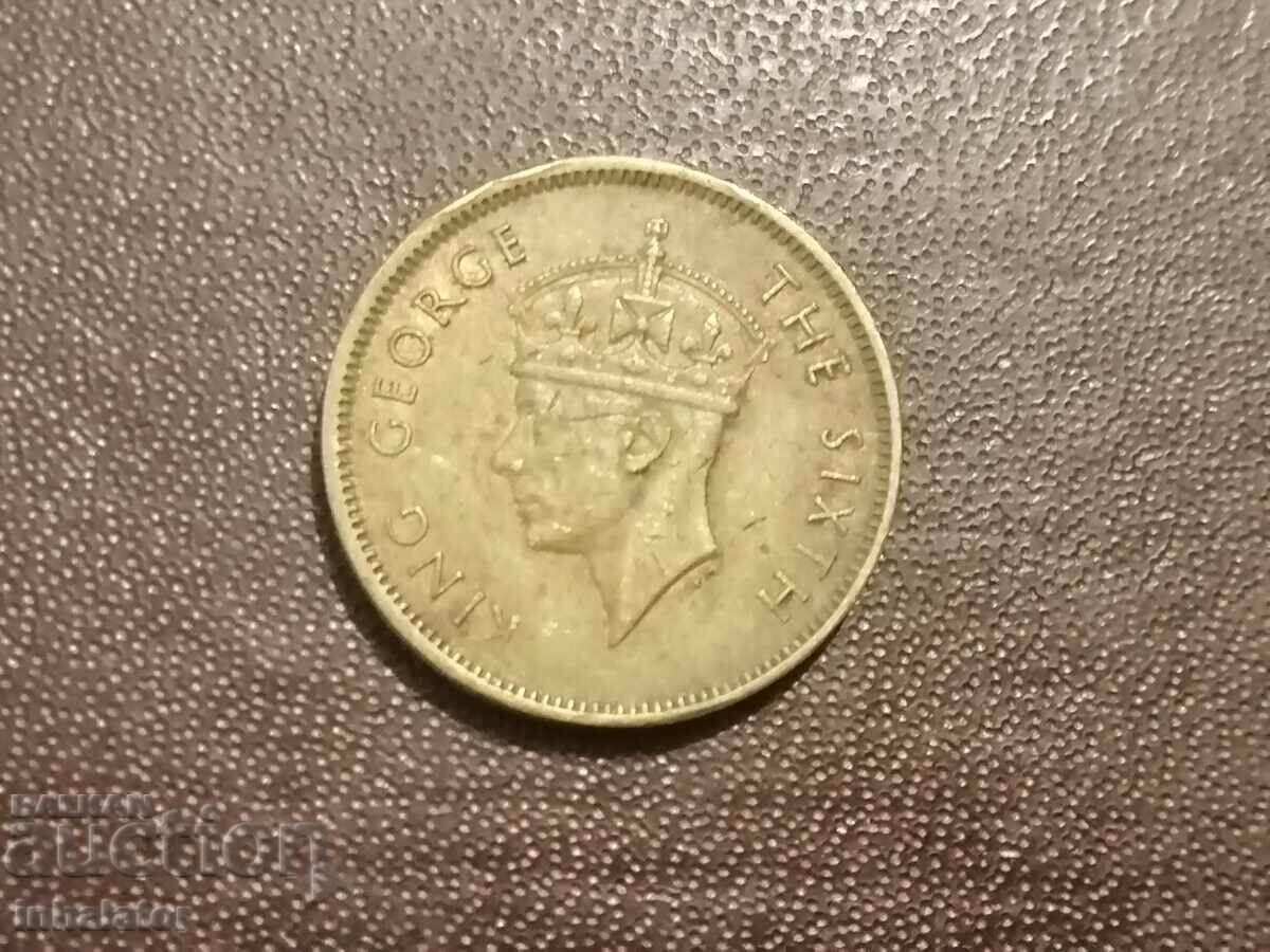 1949 10 cents Hong Kong