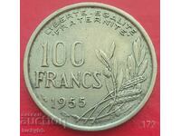 100 φράγκα 1955 «Β» - Γαλλία