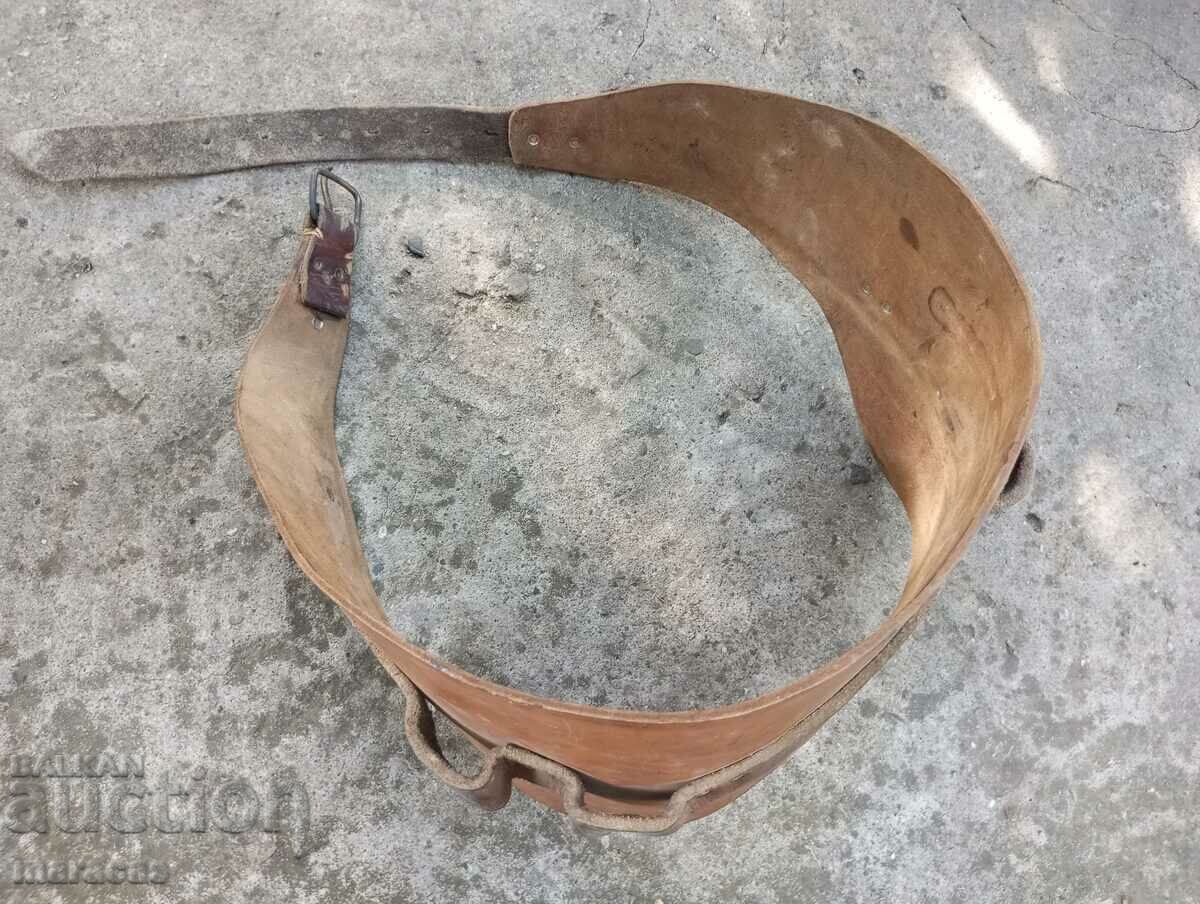 Old leather belt. with price 55.00 BGN | € 28.12