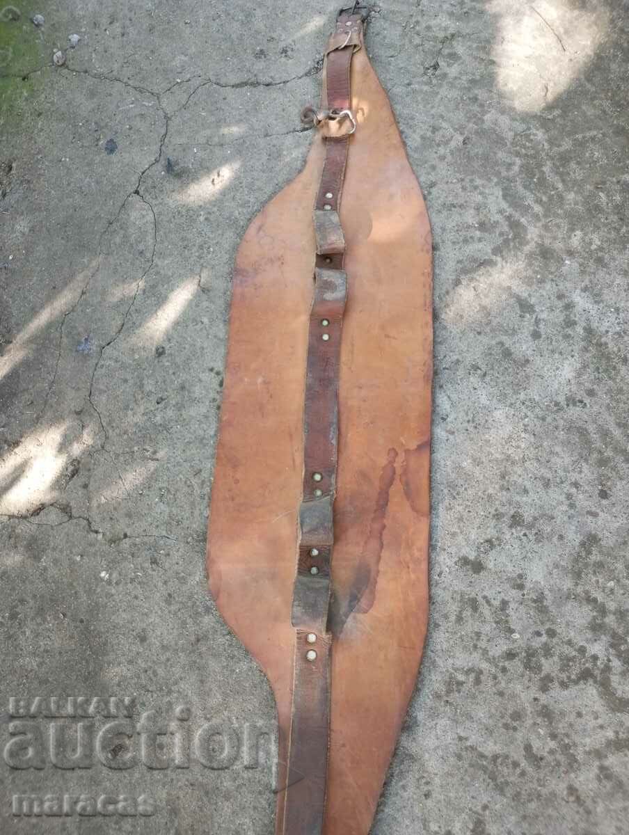 Old leather belt.