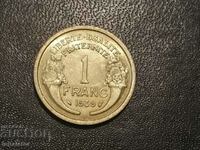 1939 1 franc France