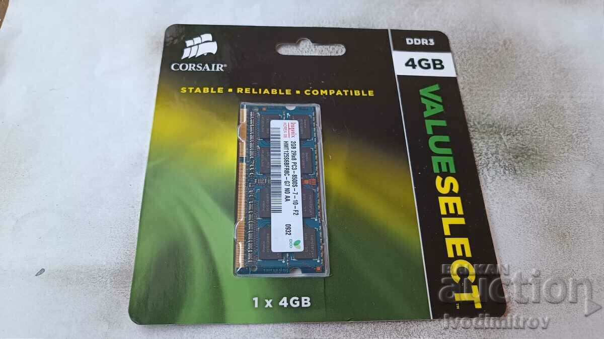 Memory DDR3 4 GB CORSAIR Memory DDR3 4 GB CORSAIR