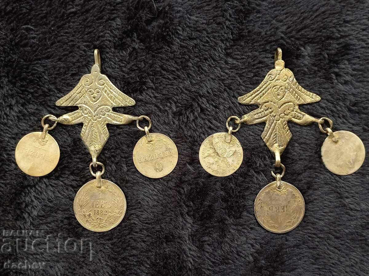 Delivery of 2 Silver Hirovima ESHKA Flashing silver coins jewelry costume Delivery of 2 Silver Hirovima ESHKA Flashing silver coins jewelry costume