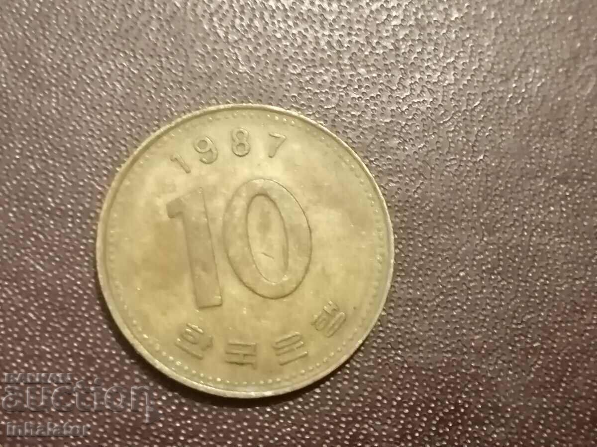 10 Won South Korea 1978