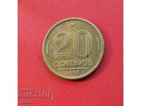 Βραζιλία-20 centavos 1953