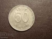 1997 год 50 вона Южна Корея