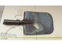 MILITARY SOLID METAL SHOVEL