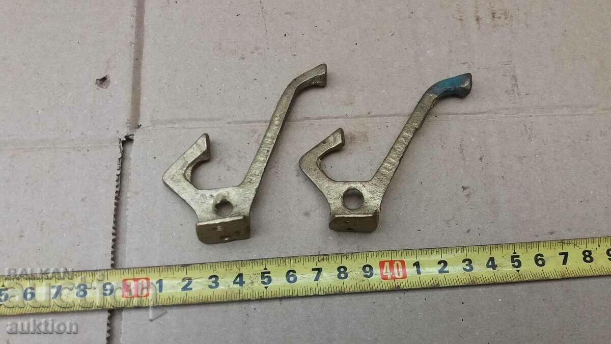 LOT OF 2 BRONZE HANGERS - SOLID with price 4.99 BGN | € 2.55 LOT OF 2 BRONZE HANGERS - SOLID with price 4.99 BGN | € 2.55