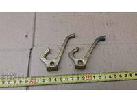 LOT OF 2 BRONZE HANGERS - SOLID