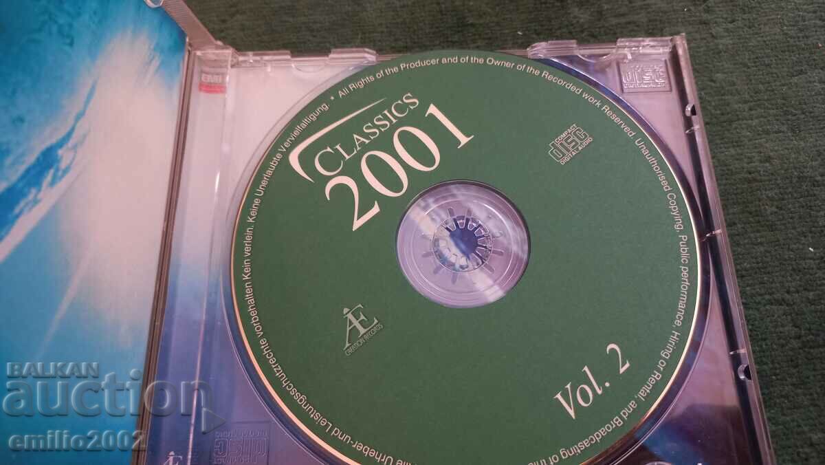 Audio CD Classics 2001 with price 2.99 BGN | € 1.53 Audio CD Classics 2001 with price 2.99 BGN | € 1.53