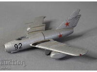 MIG 15 Old Russian metal toy model airplane fighter