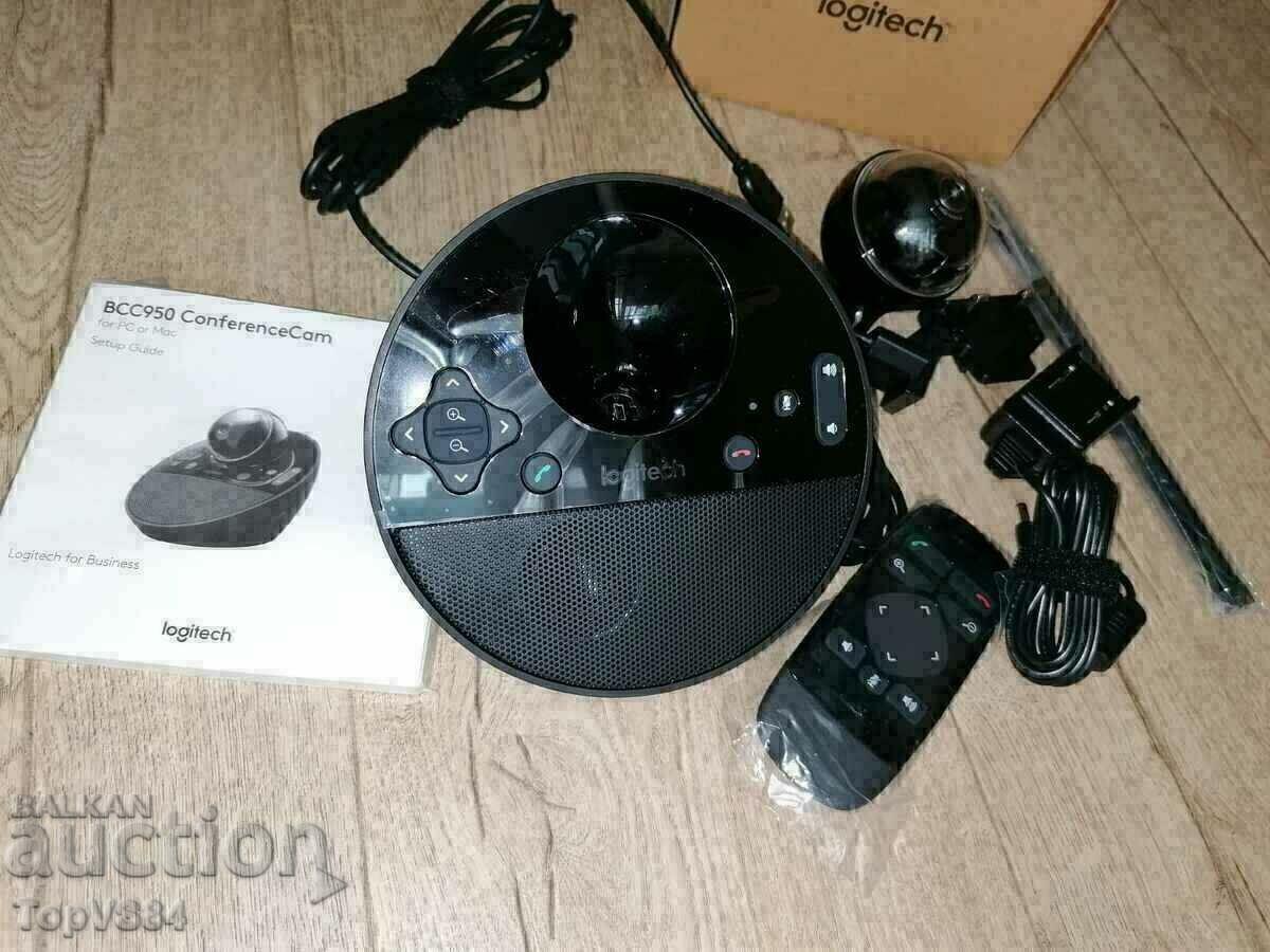 Licitație NOUA Logitech ConferenceCam BCC950 Cameră video pentru apeluri