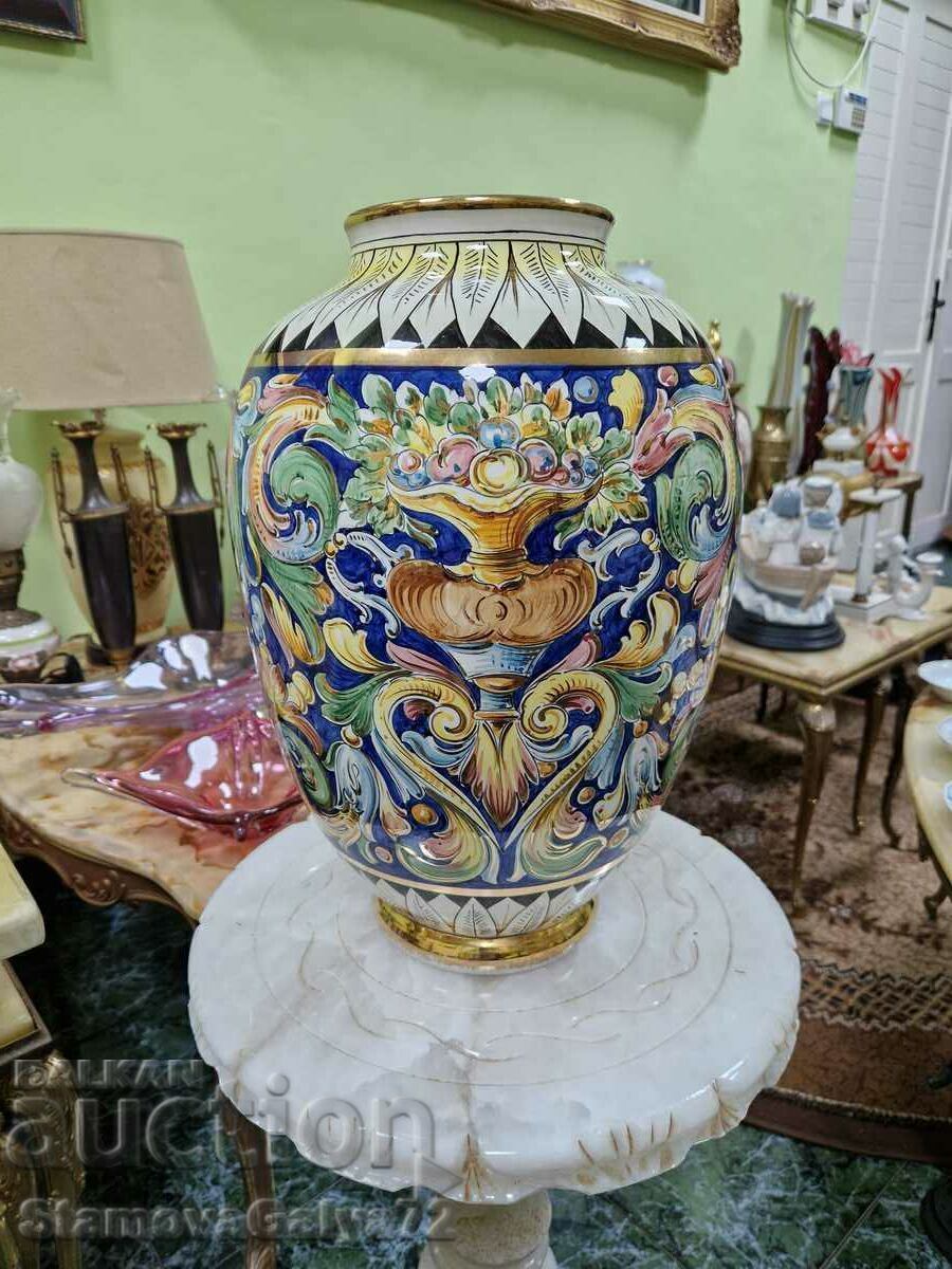 Μια μεγάλη ιταλική πορσελάνινη τεφροδόχος - 6 Μια μεγάλη ιταλική πορσελάνινη τεφροδόχος - 6