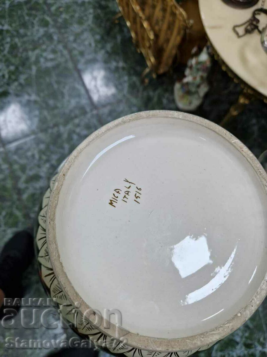 Μια μεγάλη ιταλική πορσελάνινη τεφροδόχος - 7 Μια μεγάλη ιταλική πορσελάνινη τεφροδόχος - 7