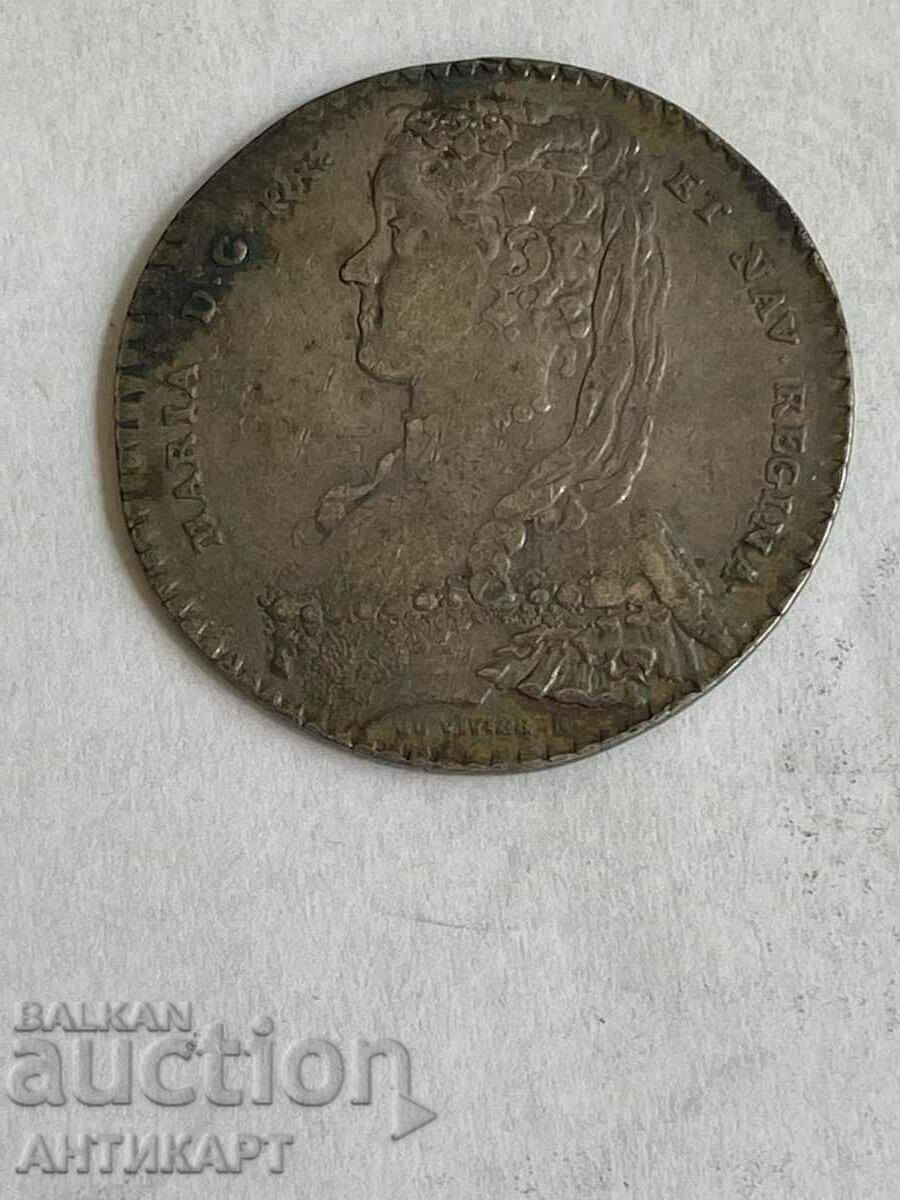 Γαλλία 1740 Maria Leshtinska 7,31g ασημένιο token σπάνιο