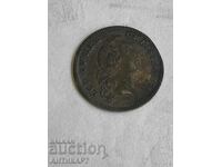 Γαλλία 1748 Louis XV 8,45g ασημένιο κουπόνι σπάνιο