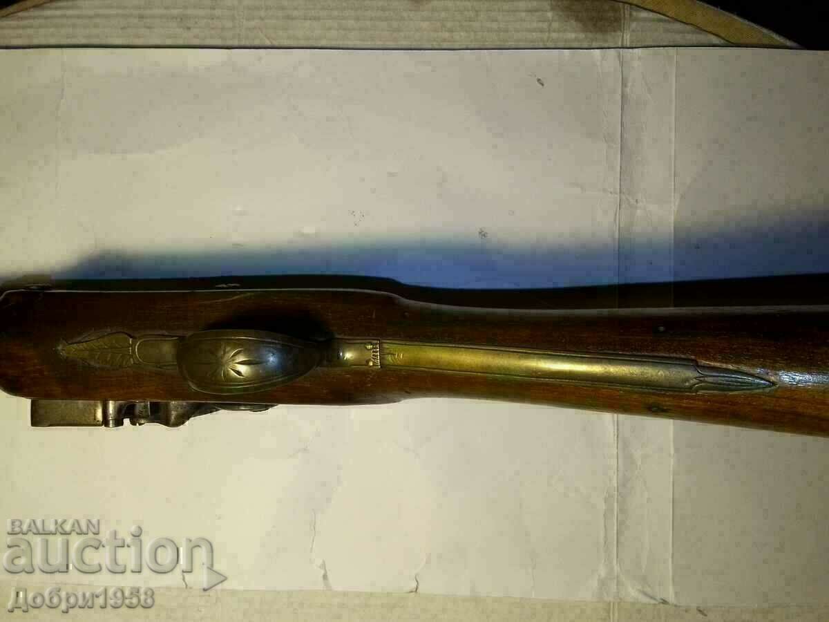 Flintlock Cannon, "Trombone" Type - 12 Flintlock Cannon, "Trombone" Type - 12