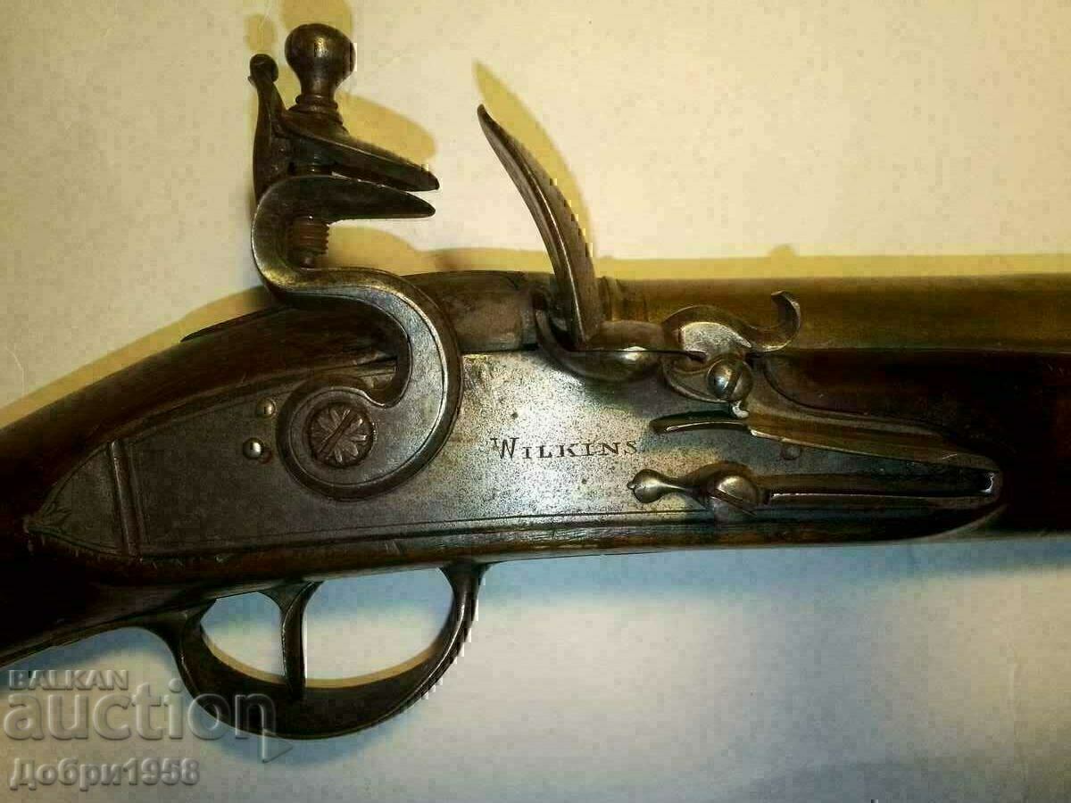 Auction Flintlock Cannon, "Trombone" Type Auction Flintlock Cannon, "Trombone" Type