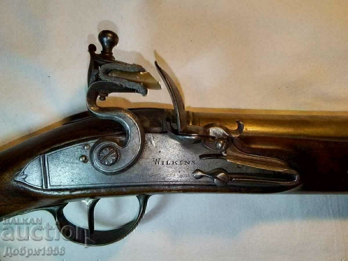 Flintlock Cannon, "Trombone" Type - 5 Flintlock Cannon, "Trombone" Type - 5